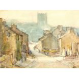 Arthur Reginald Smith ARA, RSW, RWS (1872-1934) "Kirkby Stephen" Signed, watercolour, 27cm by 36.5cm