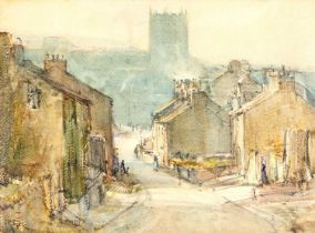 Arthur Reginald Smith ARA, RSW, RWS (1872-1934) "Kirkby Stephen" Signed, watercolour, 27cm by 36.5cm
