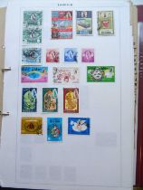 Stamp Collection, in 3 albums and a binder, 100s of worldwide plus GB incl. KGV to 10/-.