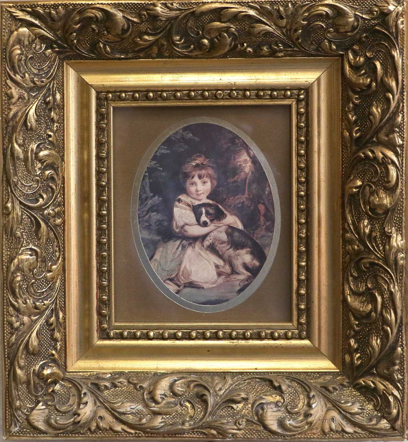 A Modern Reproduction After an Italian Original, together with a pair of small portrait prints of - Image 6 of 12