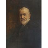 British School (19th Century) Portrait of Adam Dugdale, Esq. D.L Oil on board, 75cm by 57cm;