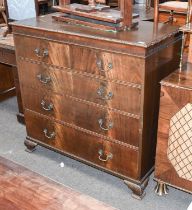 A Waring & Gillow Ltd, Liverpool Mahogany Four Height Straight Front Chest of Drawers, with Greek