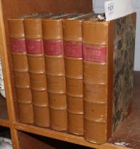 Brayley (Edward Wedlake), A Topographical History of Surrey., 5 volumes, Dorking: Robert Best Ede,