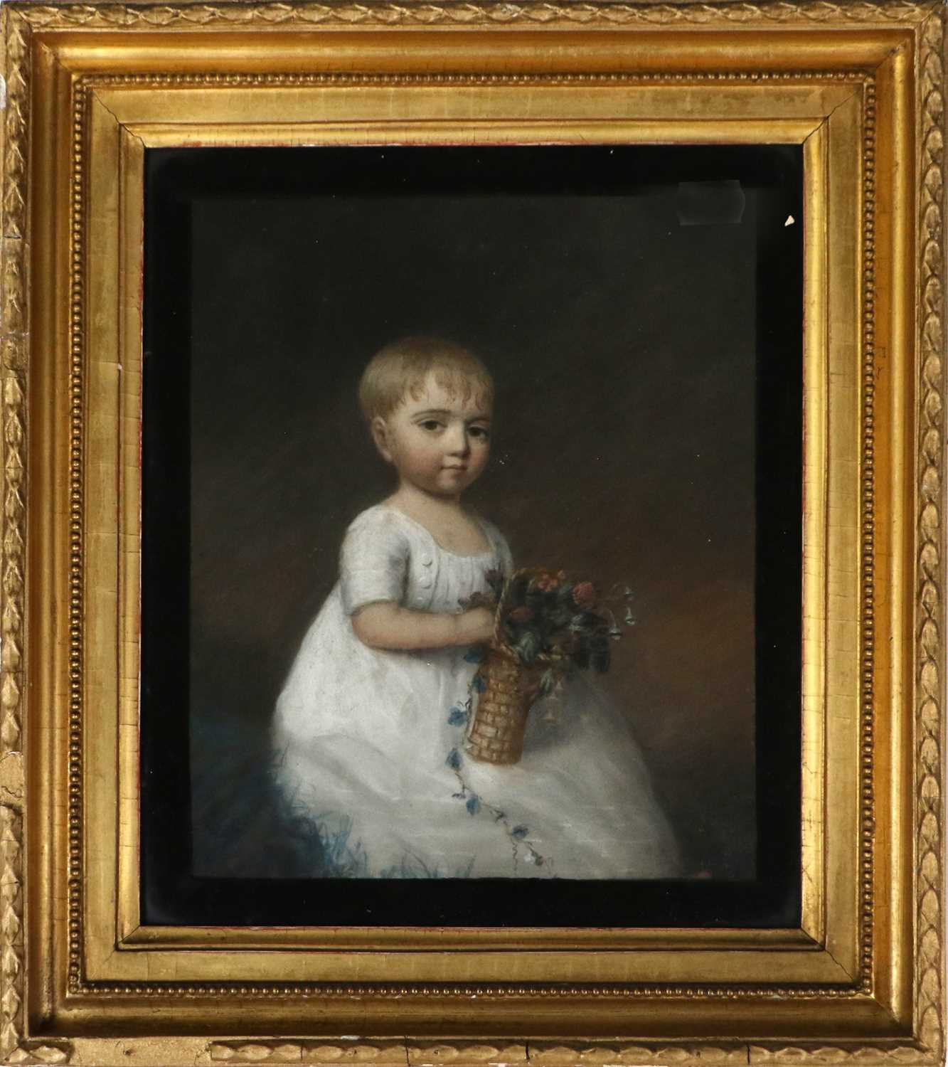 British School (19th Century) Portrait of Master Hayhurst Pastel; together with a further pastel - Image 3 of 8