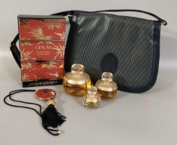 Collection of Yves Saint Laurent Accessories including three Champagne by Yves Saint Laurent small