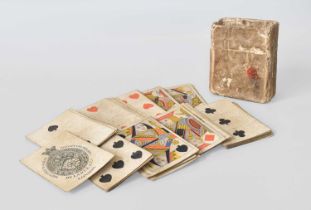 Playing Cards - A full deck of De La Rue & Co. playing cards, 18th century, post 1862, three pence