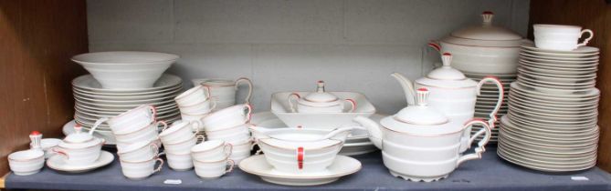 A 1920s Rosenthal Dinner Service, in the Art Deco ''Madeleine'' pattern