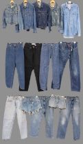 Assorted Modern Denim Clothing, comprising a quantity of Levi Strauss & Company clothing including