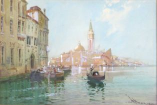 Wilfred Knox (1884-1966) "St. Georges Island. Venice" Signed and dated 1930, watercolour