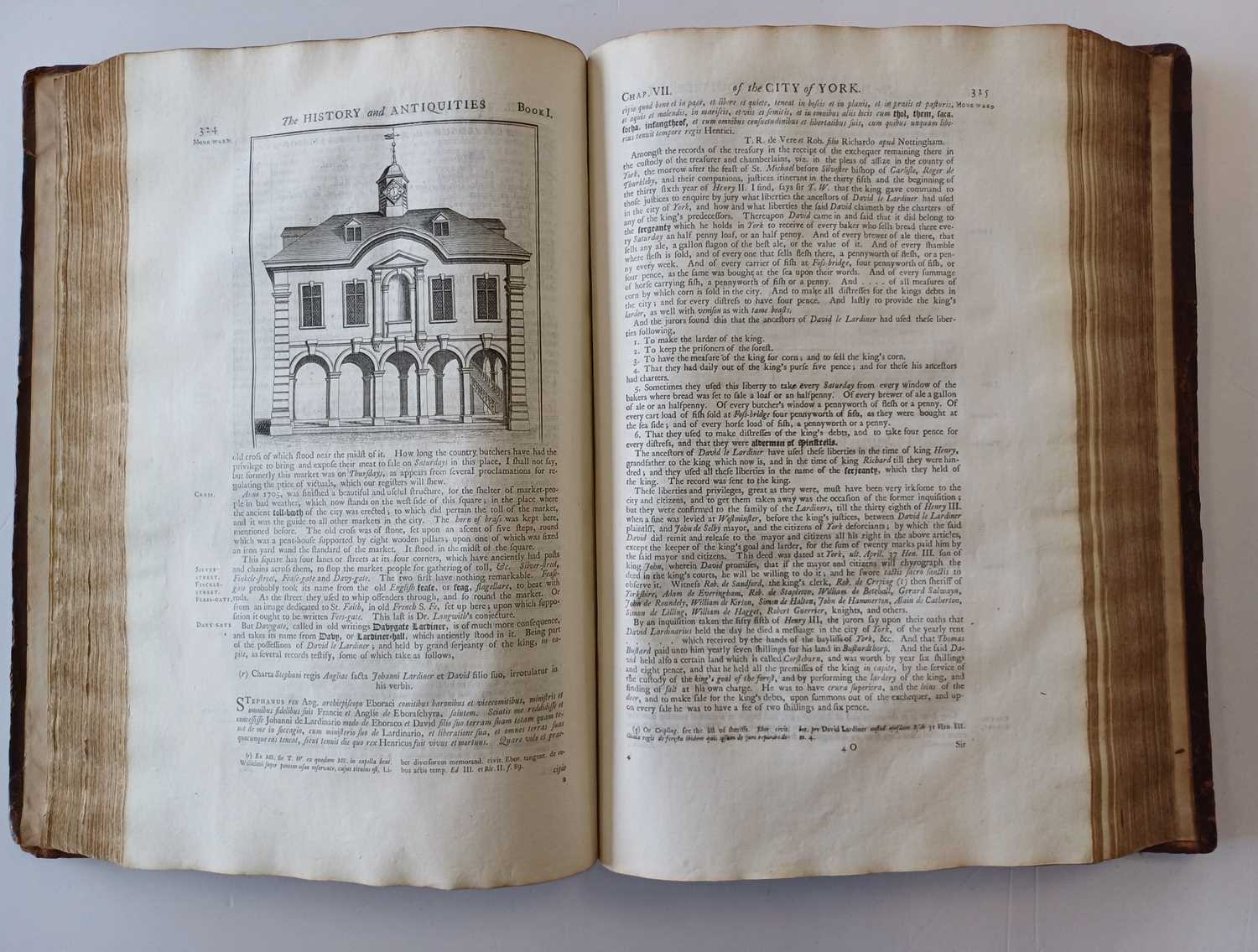 Drake (Francis). Eboracum: or the History and Antiquities of the City of York… William Bowyer, 1736, - Bild 5 aus 15