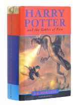 Rowling (J.K.) - Signed. Harry Potter and the Goblet of Fire. Bloomsbury, 2000, first edition,