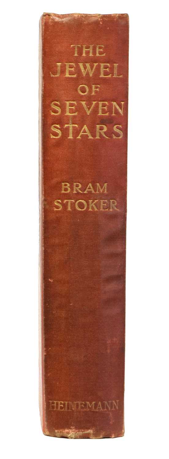 Stoker (Bram). The Jewel of Seven Stars. William Heinemann, 1903, first edition, tanning to pages, - Image 2 of 3