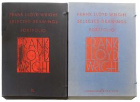 Wright (Frank Lloyd) Selected Drawings, First and Second Portfolios, New York: Horizon Press, 1977