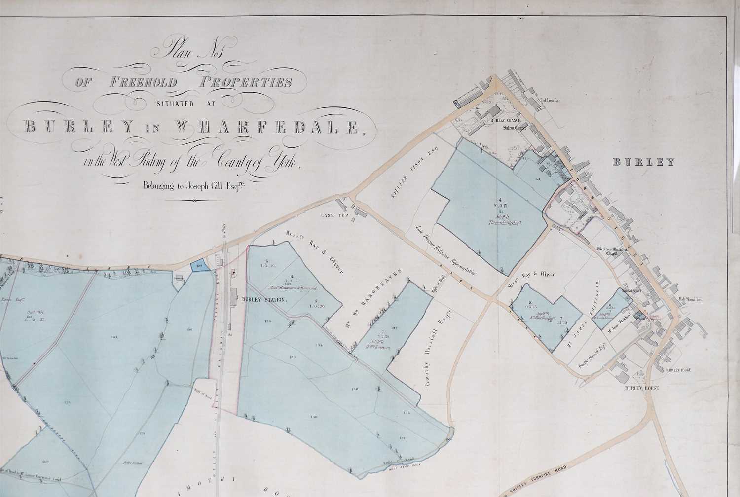 Wharfedale Estate Plan. Smith and Gotthardt, Surveyors, Plan No. 1 of Freehold Properties Situated - Bild 3 aus 9
