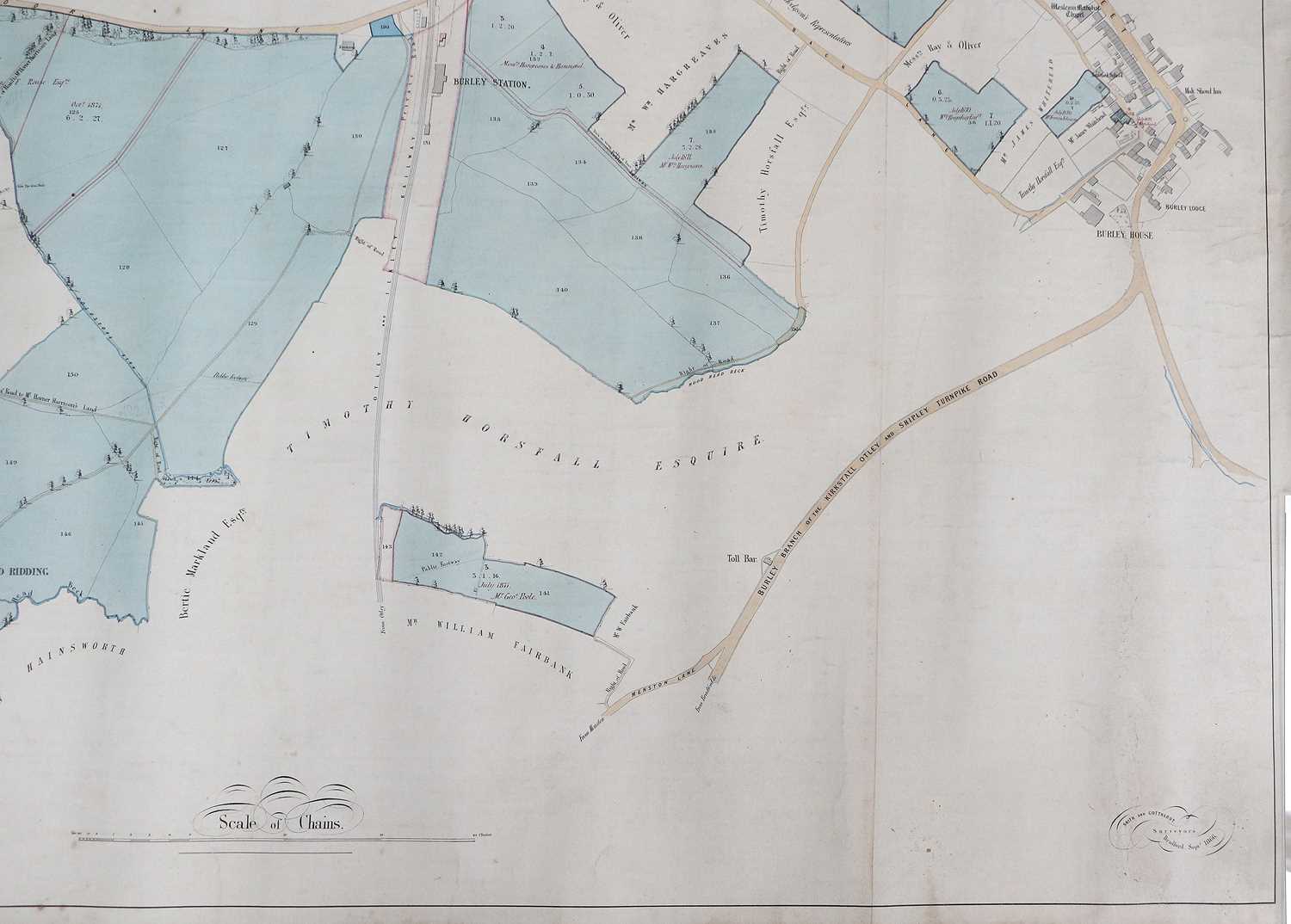Wharfedale Estate Plan. Smith and Gotthardt, Surveyors, Plan No. 1 of Freehold Properties Situated - Bild 9 aus 9