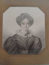 Original Artwork. An exceptional early nineteenth century scrapbook containing a variety of original