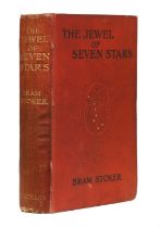 Stoker (Bram). The Jewel of Seven Stars. William Heinemann, 1903, first edition, tanning to pages,