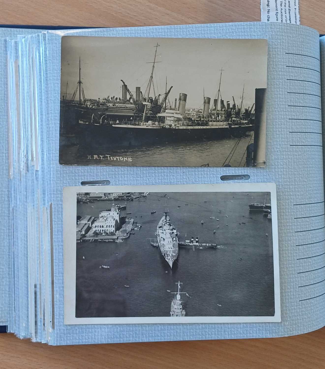 Shipping Postcards. An album containing approximately 155 postcards of shipping interest, - Image 3 of 9