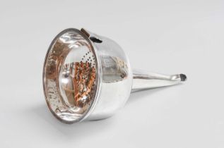 A George IV Silver Wine-Funnel, by George Knight, London, 1820, of typical form, with reeded rim and