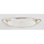 A George III Silver Snuffer-Tray, Maker's Mark Rubbed, Perhaps by William Bennett, London, 1800,