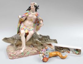 A Meissen Porcelain Figure, late 19th / early 20th century, after JJ Kändler, from the Four