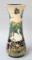 A Modern Moorcroft "Vision of Windsor" Pattern Vase, by Paul Hilditch, impressed marks and signed,