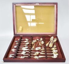A Collection of Assorted Silver Flatware, including a pair of teaspoons by William Hannay,