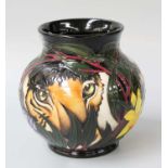 A Modern Moorcroft "Hidden Kings" Pattern Vase, by Vicky Lovatt, limited edition 63/100 for the Born