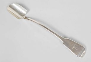 A William IV Silver Cheese-Scoop, by William Theobalds and Lockington Bunn, London, 1836, Fiddle