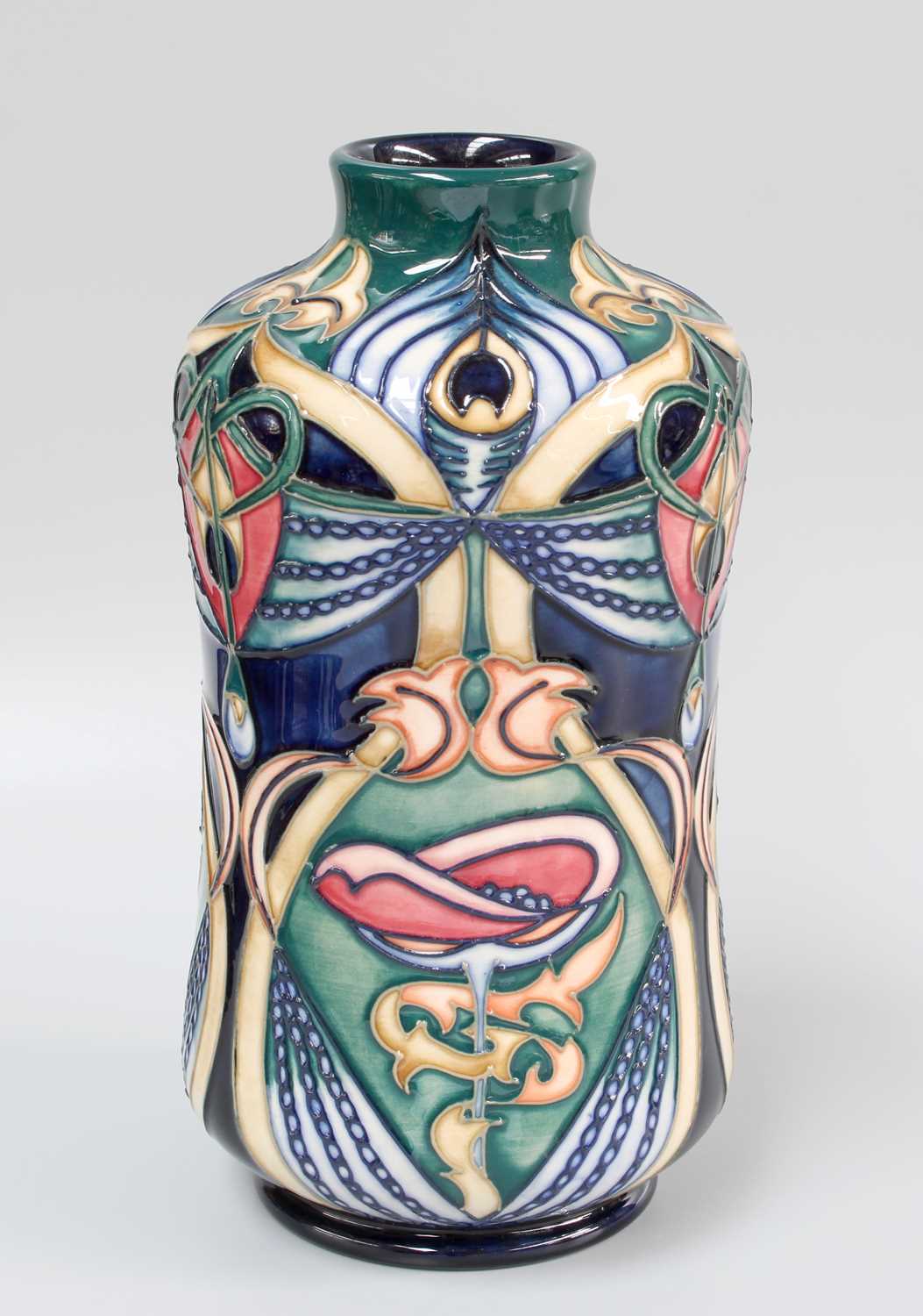 A Modern Moorcroft "Cymric Dream" Pattern Vase, by Rachel Bishop, limited edition 225/250, made