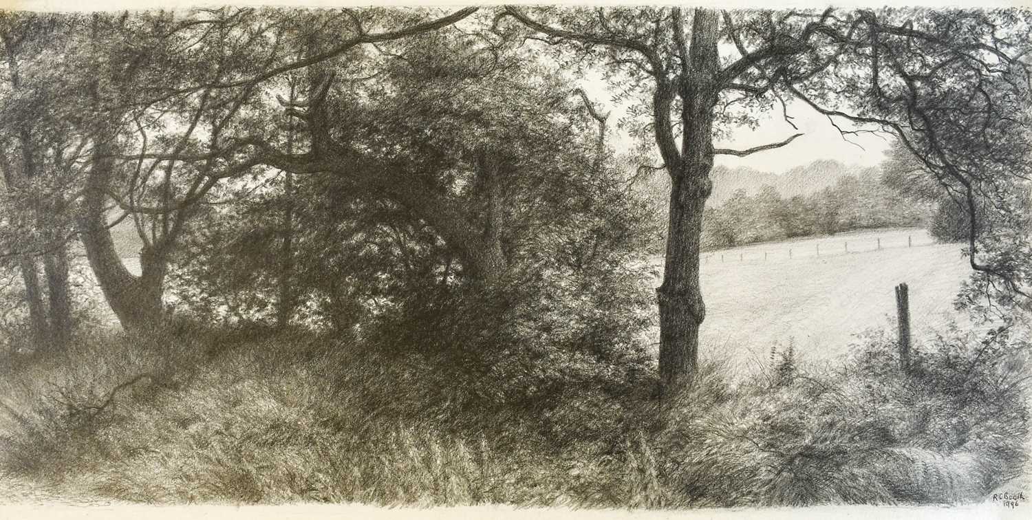 Raymond Booth (1929-2015) Tree study Signed and dated 1994, pencil, together with a collection of - Image 3 of 7