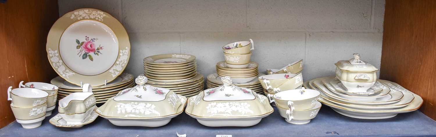 A Spode Floral and Gilt Decorated Dinner Service, pattern number Y7264