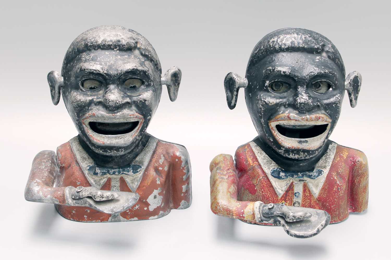 Two Alloy Novelty Money Boxes