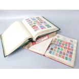 Stamp Collection, in 'Simplex' loose-leaf album for British Commonwealth and 'Strand' album for