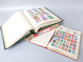 Stamp Collection, in 'Simplex' loose-leaf album for British Commonwealth and 'Strand' album for
