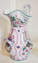 A Group of 19th century and Later Ceramics Including, a Copeland figural centre piece, Mintons