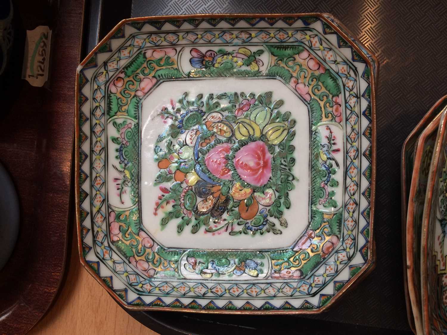 A Collection of 20th Century Cantonese Porcelain, tea and other wares Minor chips, general wear, - Image 10 of 29