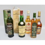 Glenlivet 12 Year Old SIngle Malt Scotch Whisky, 40% vol 70cl, Glenfiddich 12 Year Old SIngle Malt