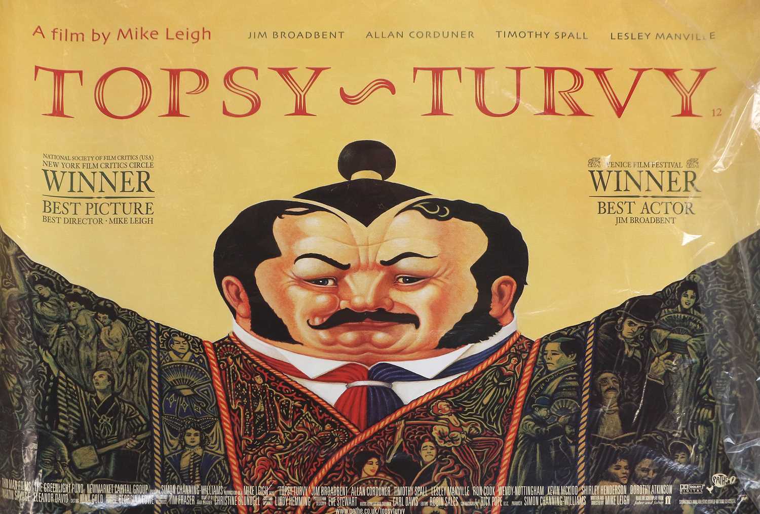 The Bliss Of Mrs Blossom Film Adverting Poster; together with Topsy Turvey film poster both - Image 4 of 7