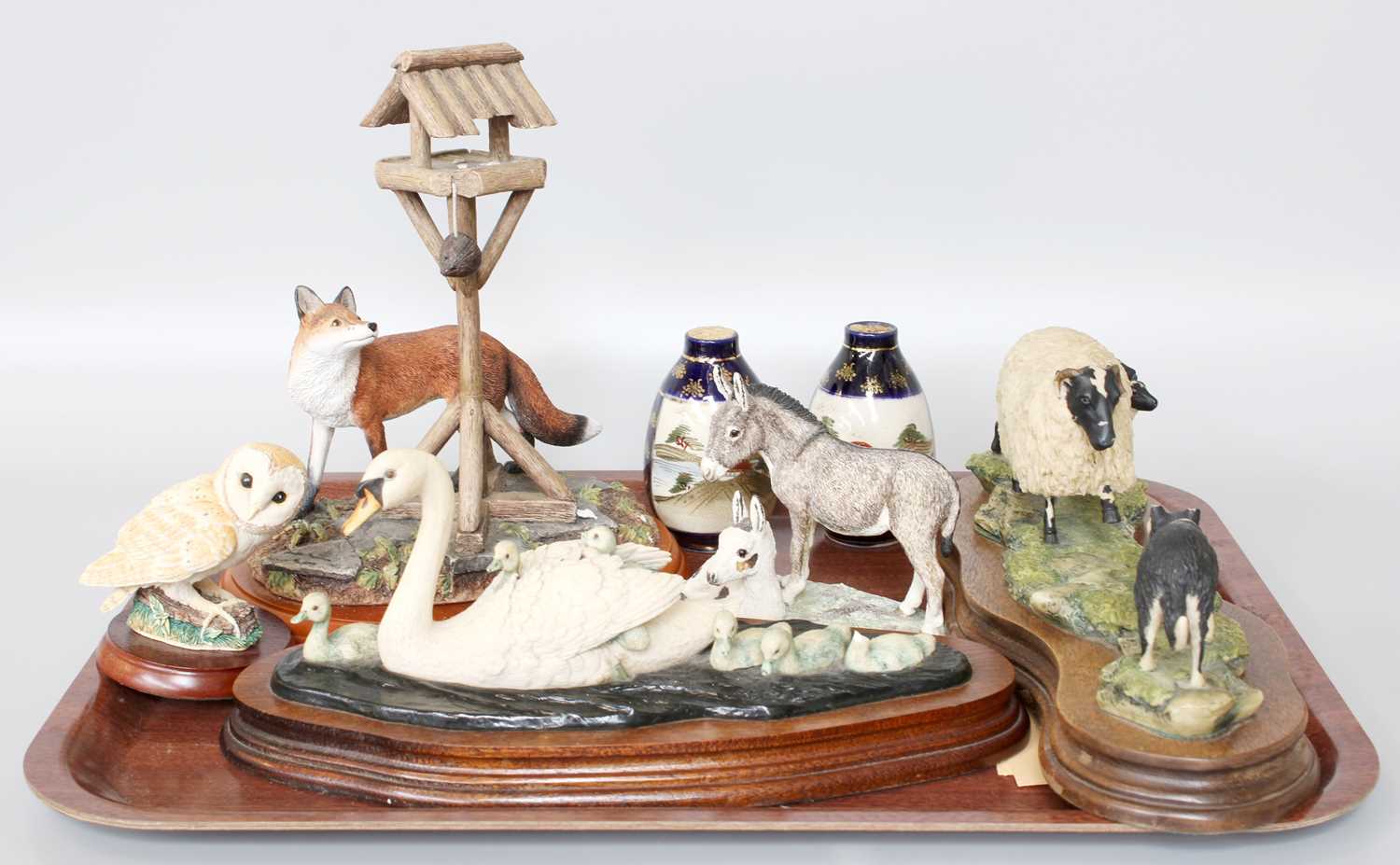 Border Fine Arts Classic and Studio Models, including "Collie and Shepherd", Pergnie",Model No - Image 2 of 4