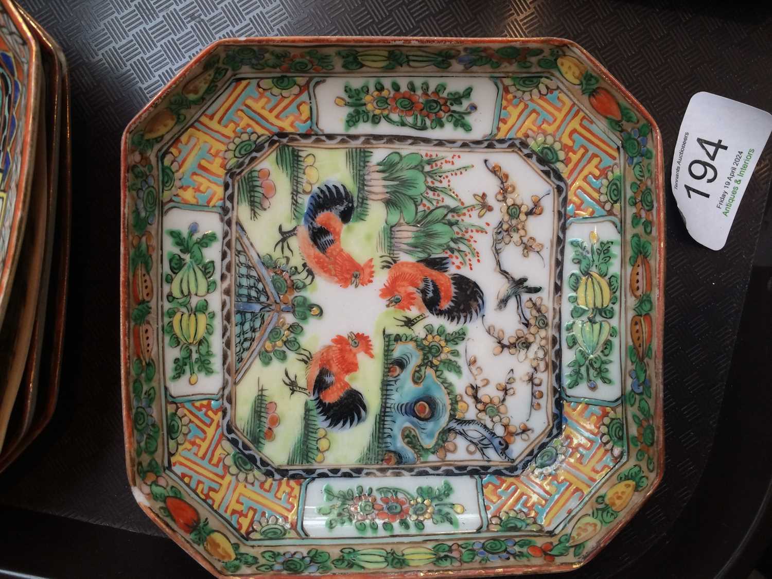 A Collection of 20th Century Cantonese Porcelain, tea and other wares Minor chips, general wear, - Image 24 of 29