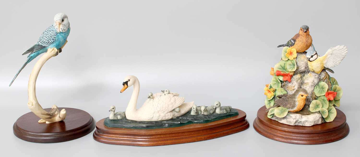 Border Fine Arts Classic, Society and Studio Bird Models, including 'Barn Owl' model No. RB15, - Image 3 of 3