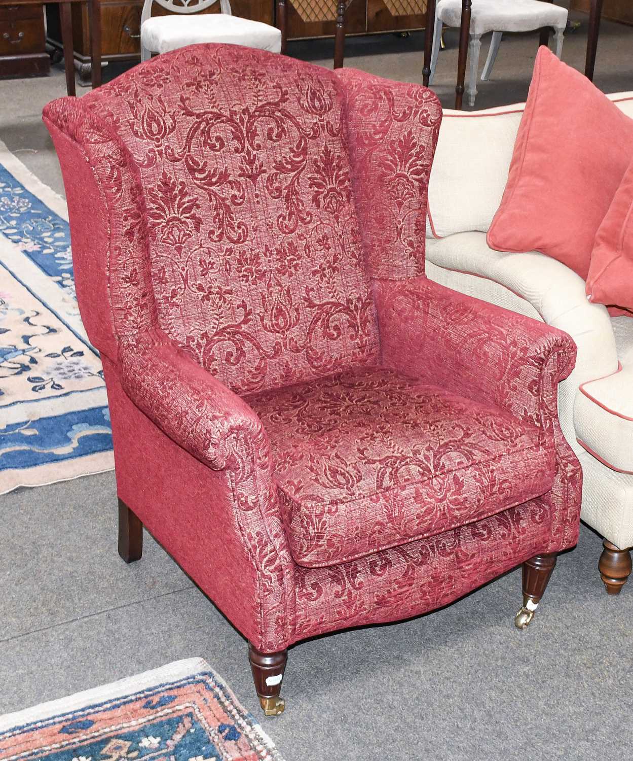 A Modern Wing Chair - Image 3 of 3