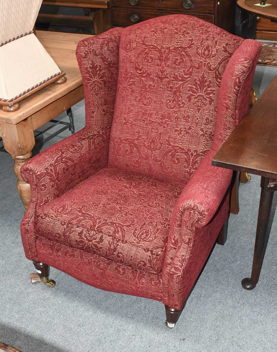 A Modern Wing Chair - Image 2 of 3