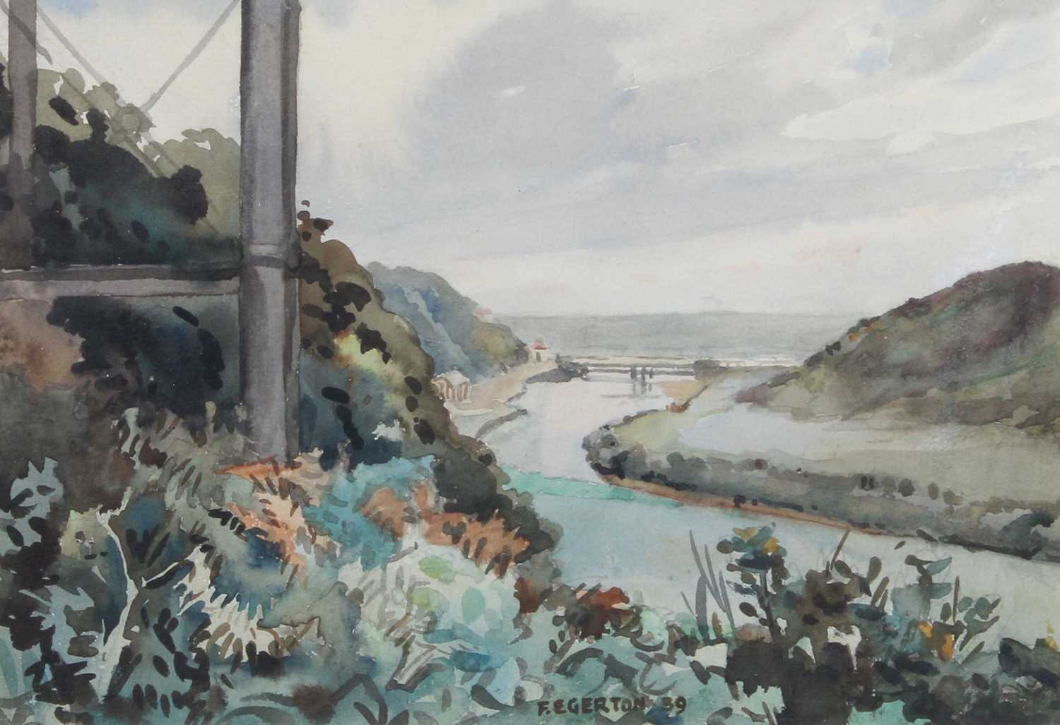 James Henry Crossland (1852-1939) "Sandsend, Nr. Whitby" Signed, watercolour, together with a - Image 2 of 8