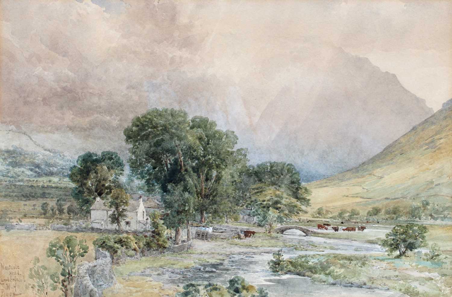 William Henry Pigott (1810-1901) "Winhill Derbyshire" Signed, inscribed and dated (18)86, - Image 2 of 4