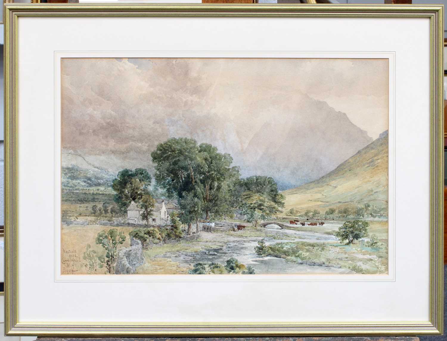 William Henry Pigott (1810-1901) "Winhill Derbyshire" Signed, inscribed and dated (18)86, - Image 4 of 4