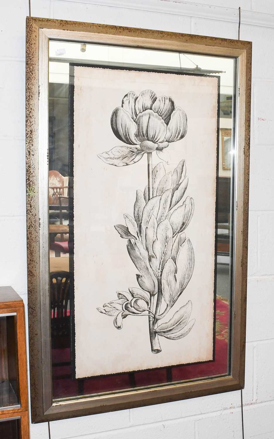 Set of Four Decorative John-Richard Botanical Prints in Mirrored Frames, 91cm by 45.5cm (4) - Image 3 of 5