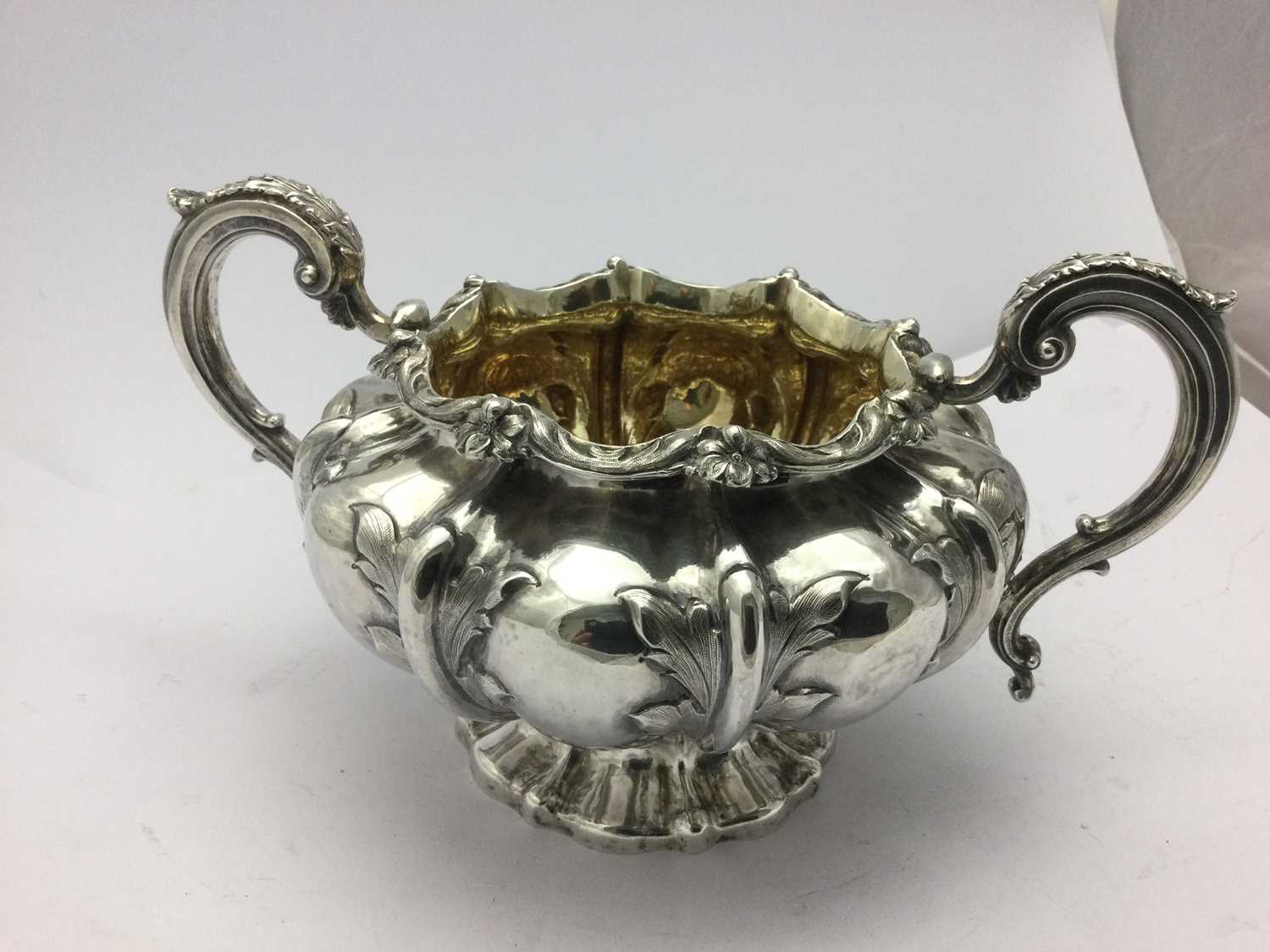A William IV Silver Teapot, by Jonathan Hayne, London, 1833 - Image 8 of 9