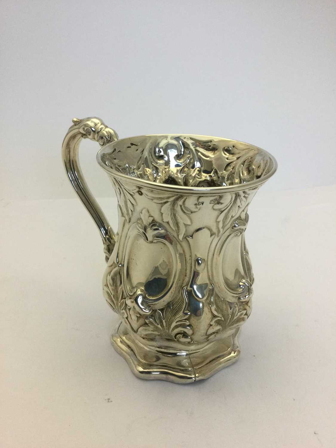 A Victorian Silver Christening-Mug, by Henry Wilkinson and Co., Sheffield, 1853 - Image 2 of 8